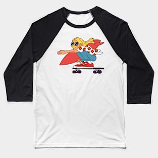 Gone surfing Baseball T-Shirt